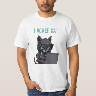 Hacker cat men's  T-Shirt