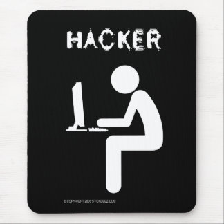 Hacker-colour Mouse Pad