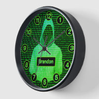 Hacker Cyber Punk: Teens / Programmers Tech Wizard