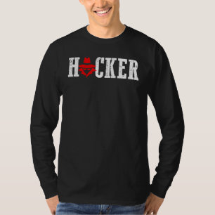 Hacker Cyber Security And Protect Present T-Shirt
