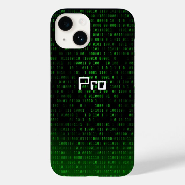 Hacker geek nerd gamer dev it guy cool looking  Case-Mate iPhone case (Back)