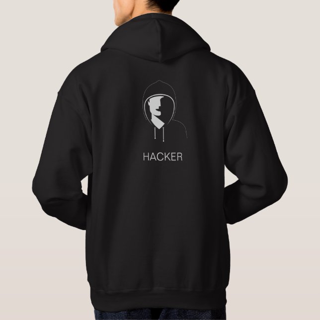 Hacker  hoodie (Back)