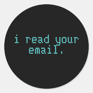 Hacker Laptop Sticker - Email