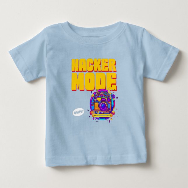 Hacker Mode Baby T-Shirt (Front)