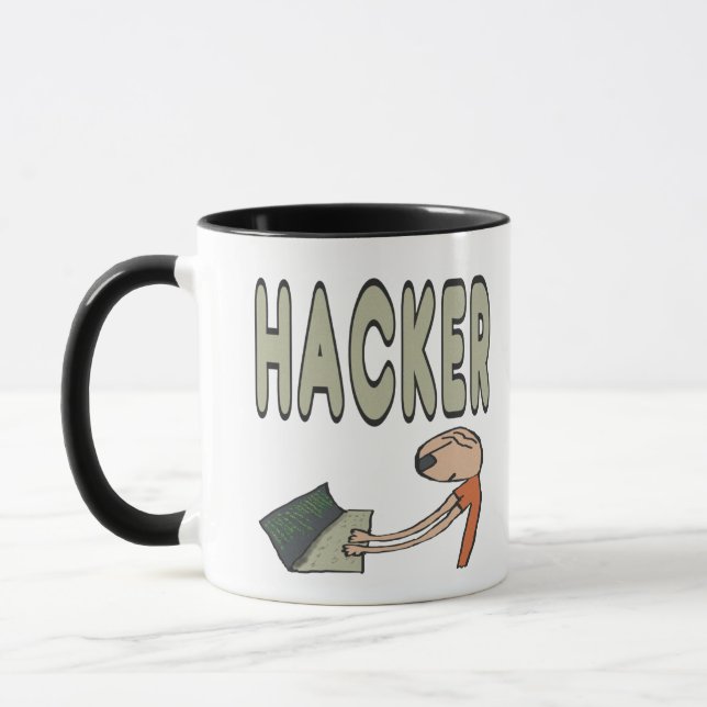 Hacker Mug (Left)