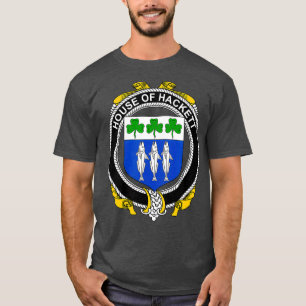 Hackett Coat of Arms  Family Crest T-Shirt