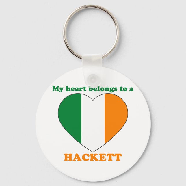 Hackett Key Ring (Front)
