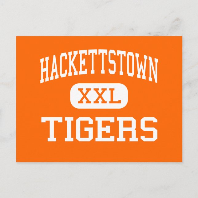 Hackettstown - Tigers - High - Hackettstown Postcard (Front)