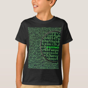 Hacking for password T-Shirt