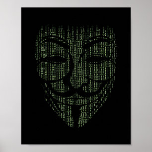 Hacking - Gamer Gift Computer Hacker Poster