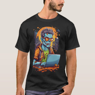 Hacking the Undead: Halloween Code   Men T-Shirt