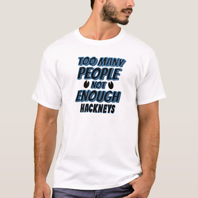 Hackney Horse Rider T-Shirt (Front)