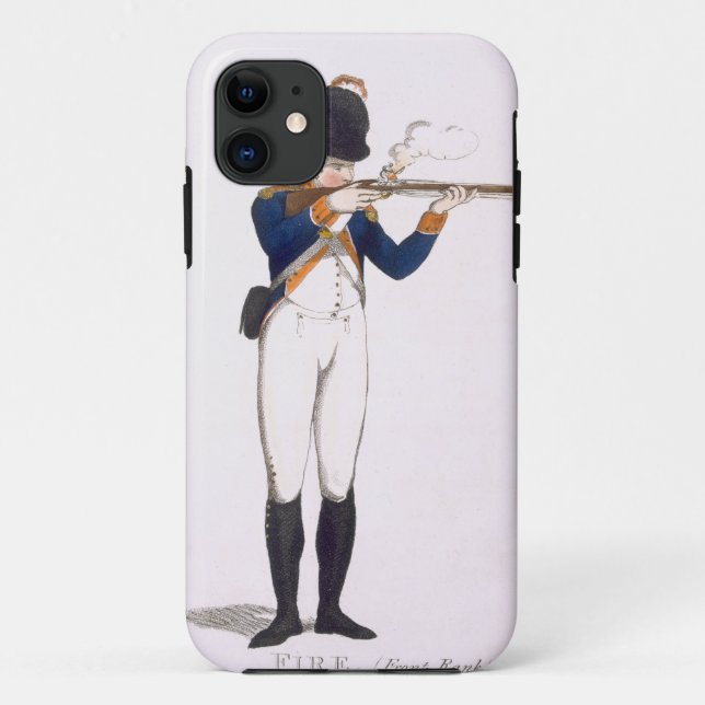 Hackney Volunteer, plate 49 from 'Loyal Volunteers Case-Mate iPhone Case (Back)
