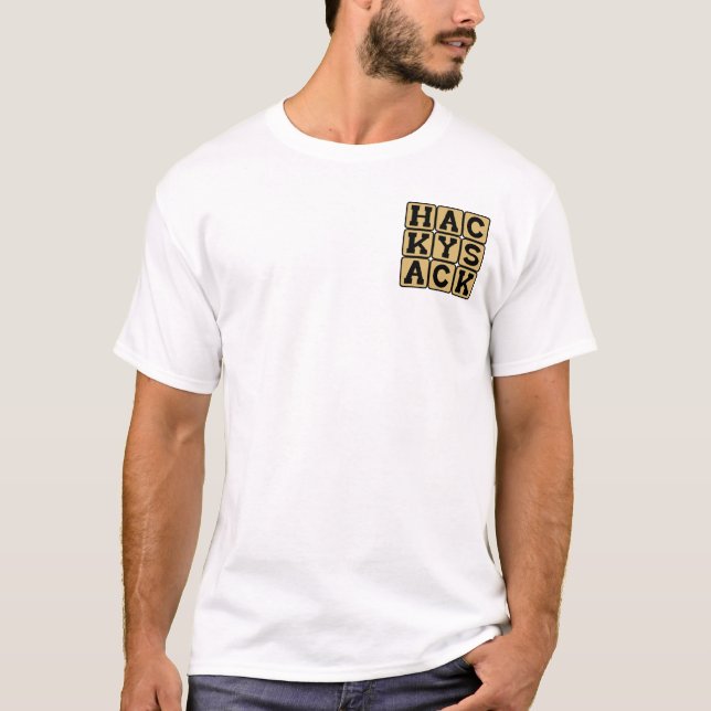 Hackysack, Footbag T-Shirt (Front)