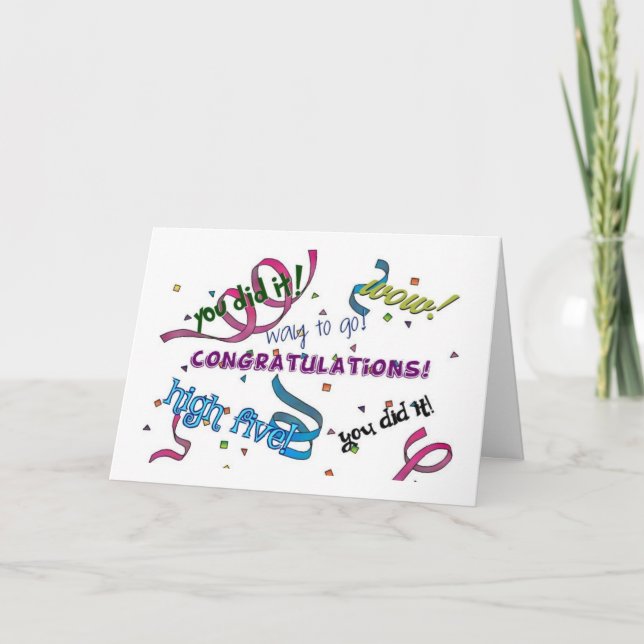 **HAD A BABY**  **CONGRATULATIONS** Card (Front)