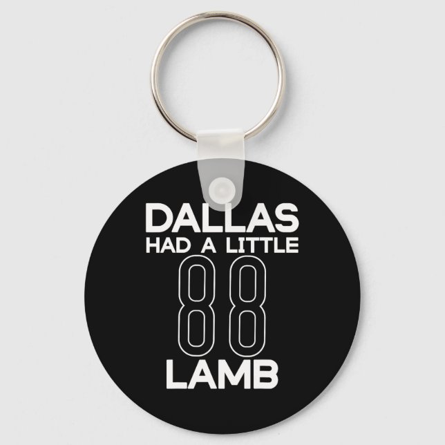 Had A Little Lamb  Key Ring (Front)