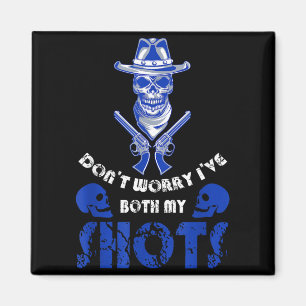 Had both shots alt aesthetic skull goth magnet