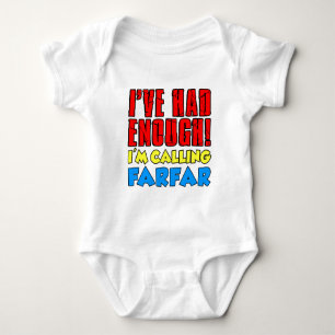 Had Enough Calling Farfar Baby Bodysuit