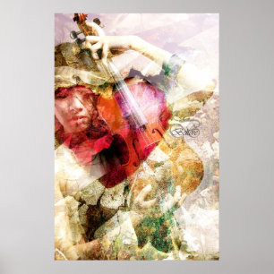 Had I Not Believed (Violin Art Poster) Poster