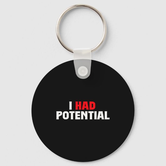 Had potential funny physics science teacher humour key ring (Front)