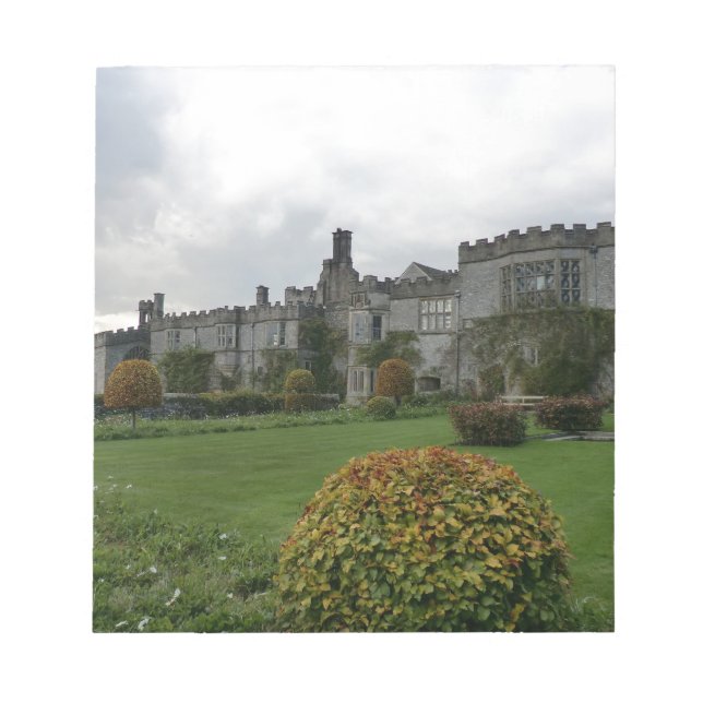Haddon Hall and Gardens Notepad (Front)
