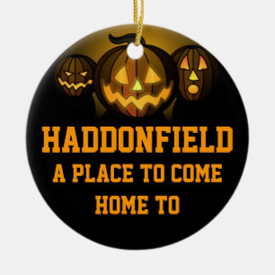 Haddonfield Ceramic Ornament