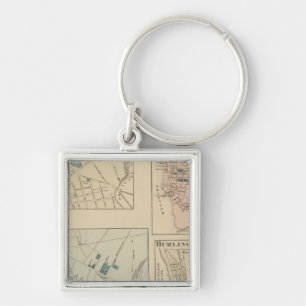 Haddonfield, Gloucester City, Burlington Key Ring