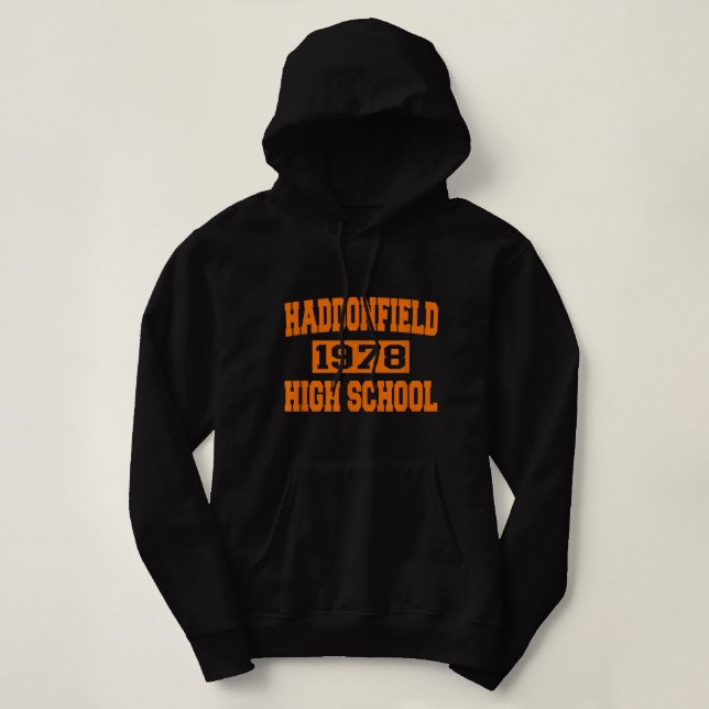 Haddonfield High School Halloween 1978 Spooky Scar Hoodie (Design Front)