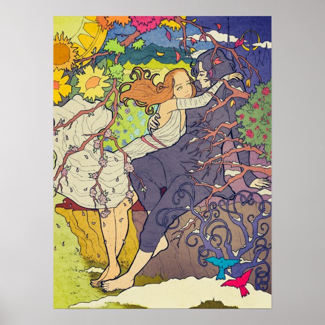 Hades and Persephone Poster (Front)