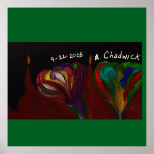 Hades Floral Arrangement Poster