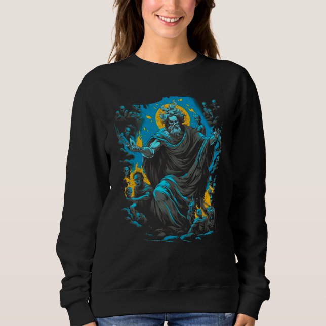 Hades God Greek Mythology Sweatshirt (Front)