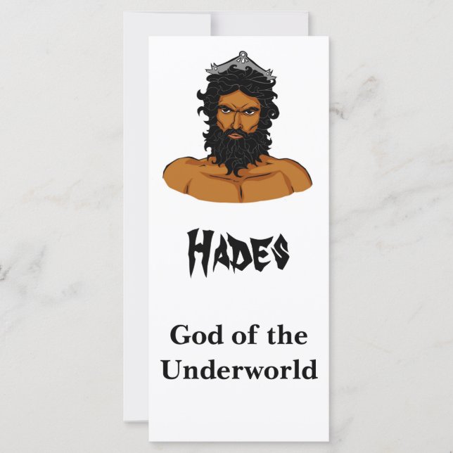 Hades information card (Front)