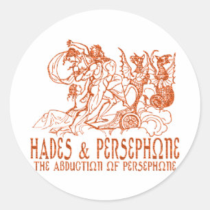 Hades & Persephone Classic Round Sticker