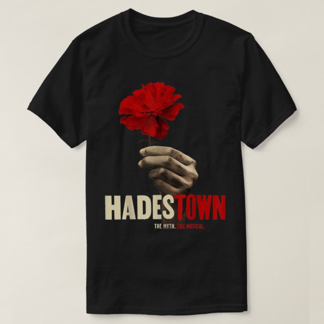 Hadestown - Hadestown flower - Hadestown The Music T-Shirt (Design Front)