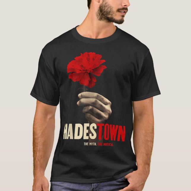 Hadestown - Hadestown Flower - Hadestown The Music T-Shirt (Front)