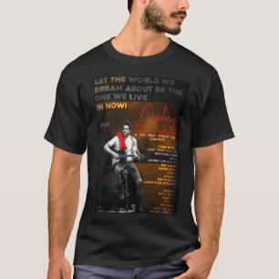 Hadestown Orpheus Live in Concert Song List 694png T-Shirt