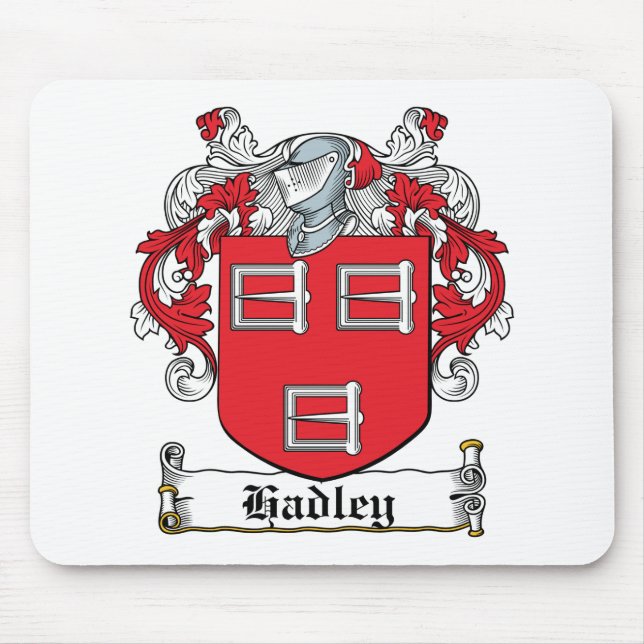 Hadley Family Crest Mouse Pad (Front)