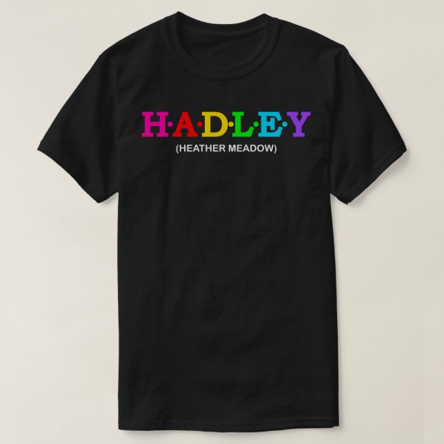 Hadley Heather Meadow T-Shirt (Design Front)