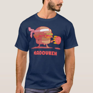Hadouken Burger Street Fightomato in Fast Food fun T-Shirt