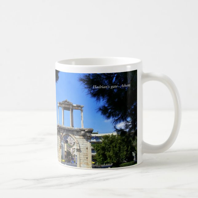 Hadrian's gate - Athens Coffee Mug (Right)