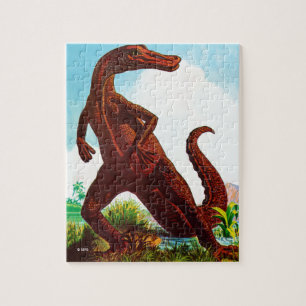 Hadrosaurus Dinosaur Jigsaw Puzzle