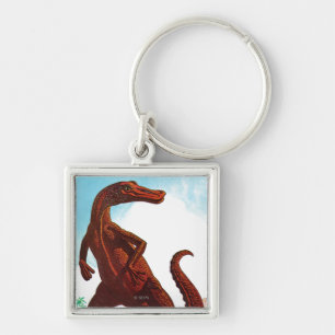 Hadrosaurus Dinosaur Key Ring