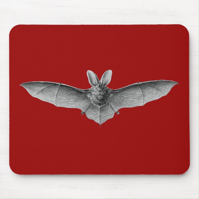 Haeckel Bat Mouse Pad (Front)