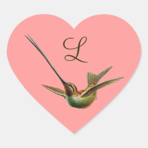 Haeckel Bird Heart Sticker
