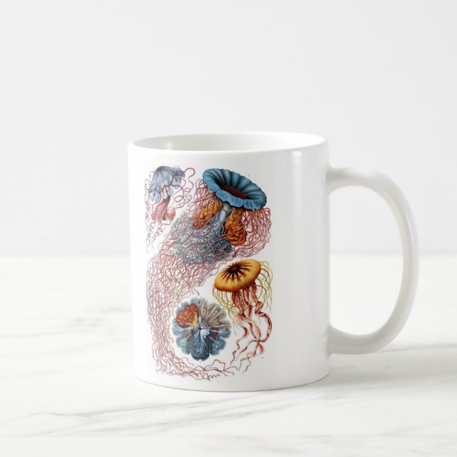Haeckel Jellyfish Coffee Mug (Right)