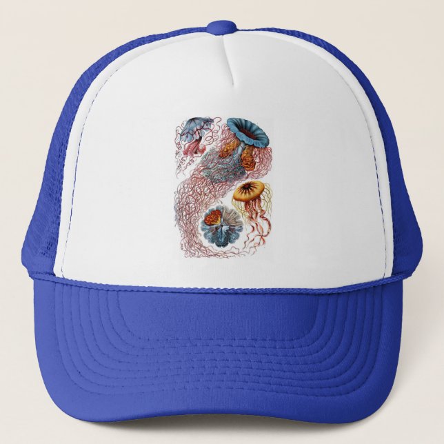 Haeckel Jellyfish Trucker Hat (Front)