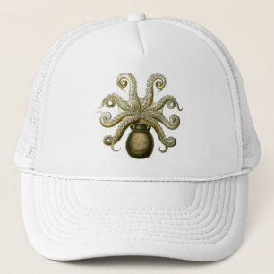 Haeckel Octopus Trucker Hat