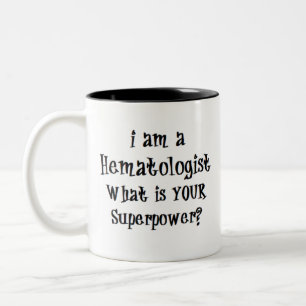 haematologist Two-Tone coffee mug