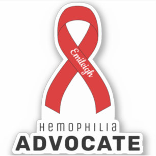Haemophilia Advocate Vinyl Sticker