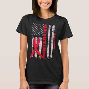 Haemophilia Awareness Bleeders Disease Related Red T-Shirt